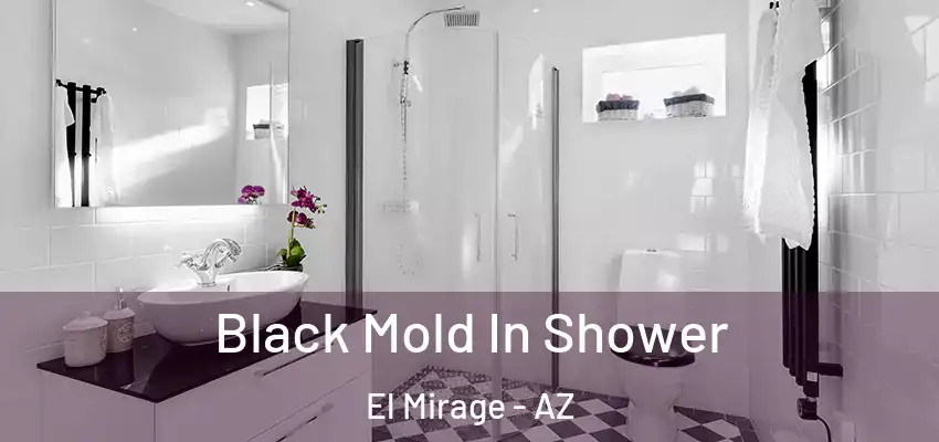  Black Mold In Shower El Mirage - AZ