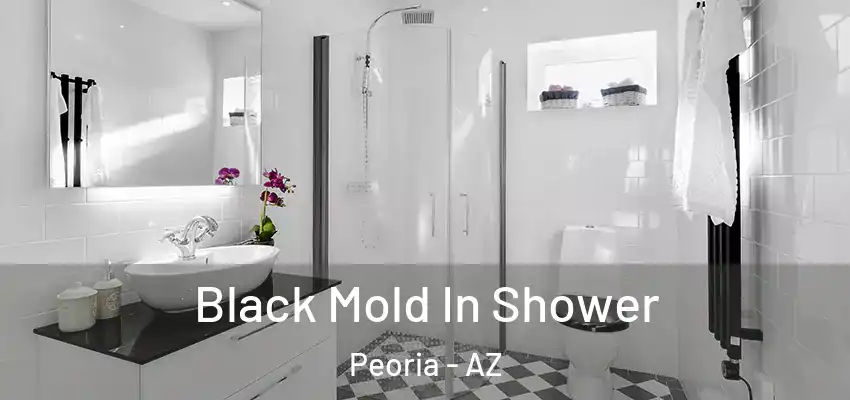 Black Mold In Shower Peoria - AZ