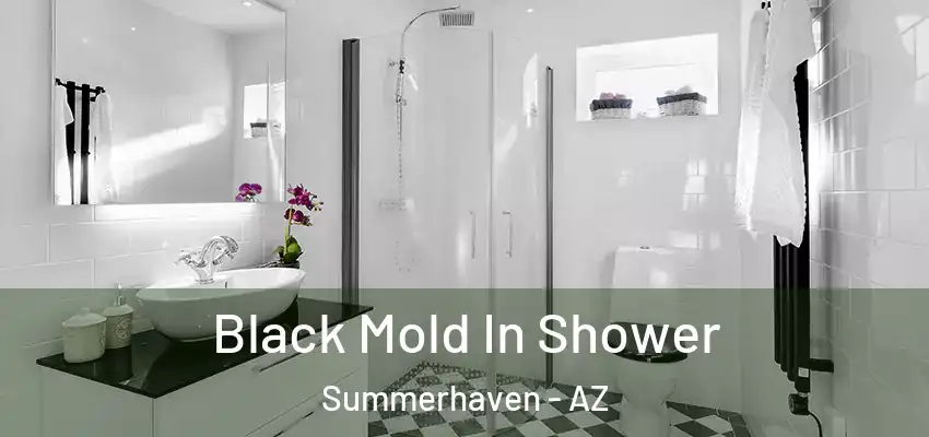 Black Mold In Shower Summerhaven - AZ